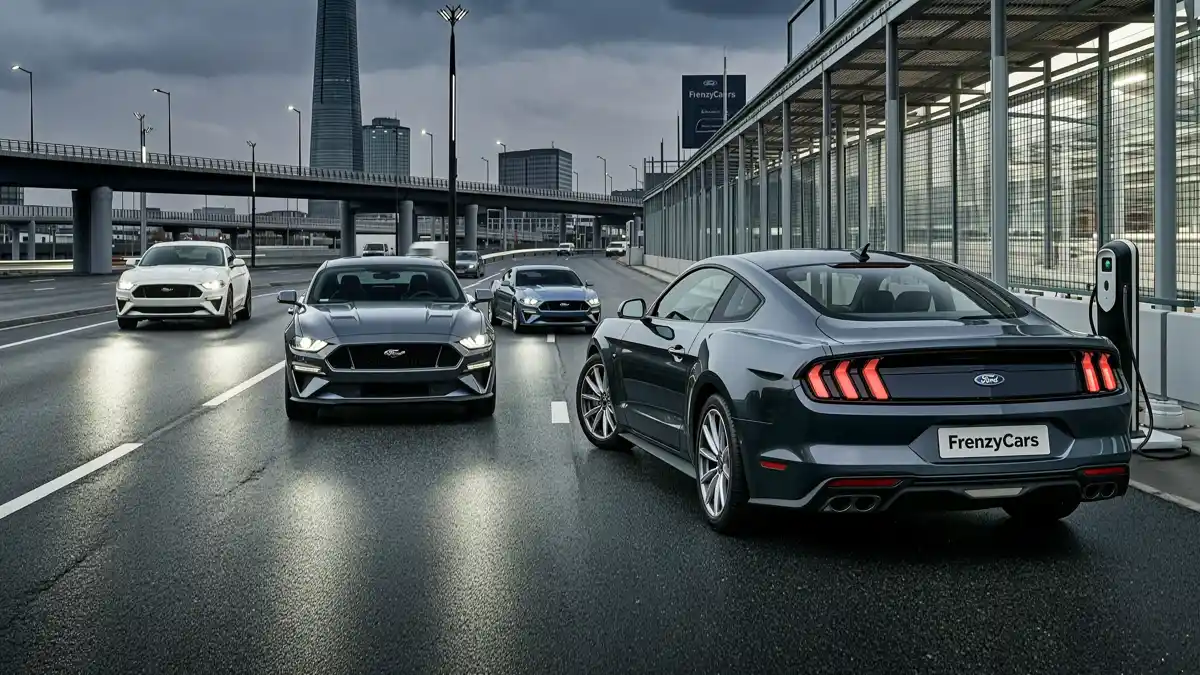 Ford's Four-Door Mustang Reportedly Arrives by 2029: Hybrid Power, Sub-$40K Price, Panamera Looks