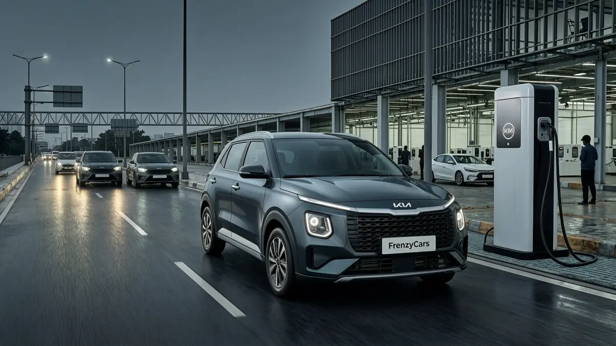 Kia Syros EV Lands in India: 526 km Range, 39-Minute Fast Charging, and a Sub-$10,000 Starting Price
